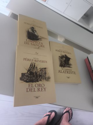 Pack de 3  libros de Arturo Perez Reverte