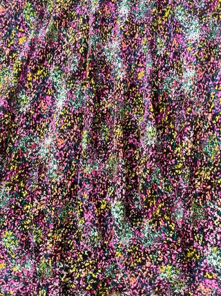 Falda maxi multicolor estampada CKS talla 40