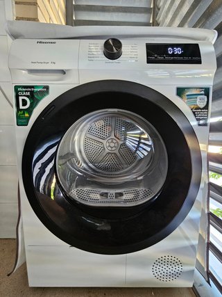 Secadora Hisense 8 kg Condensación Serie 1Q