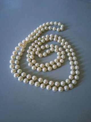 Lote 3 Collares Largos Bisutería Variada