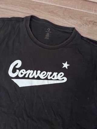 Camiseta Converse Negra