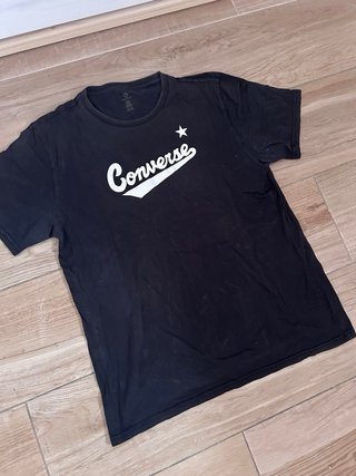Camiseta Converse Negra