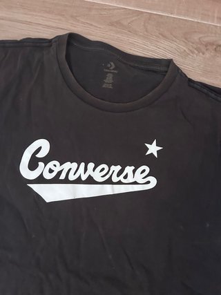 Camiseta Converse Negra