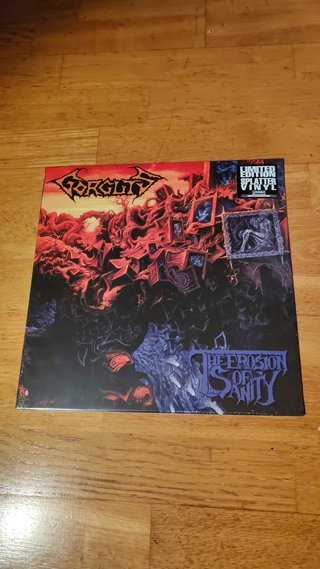 Gorguts - The Erosion Of Sanity LP Vinilo Splatter