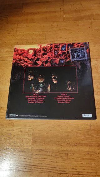 Gorguts - The Erosion Of Sanity LP Vinilo Splatter
