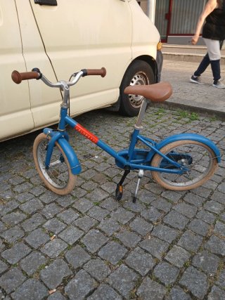 Bicicleta infantil Veloretti azul