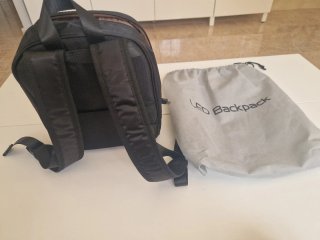 Mochila LED CRELANDER Backpack negra
