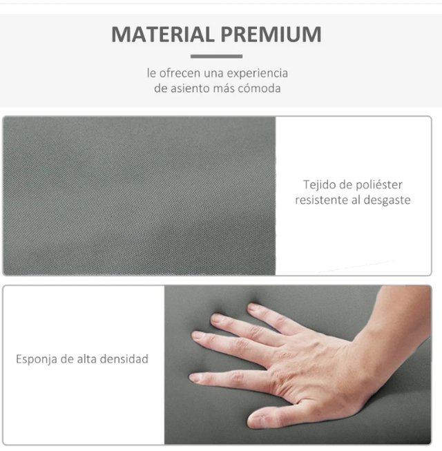 Pack 2 Cojines Tumbona 196x55x8 cm