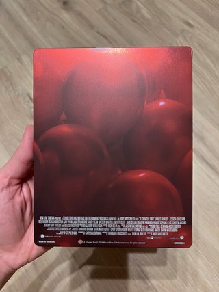 Steelbook IT (Capítulo 2) Blu Ray + disco extras