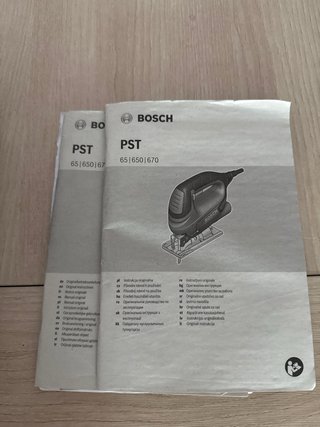Caja Bosch PST 650 para caladora