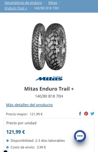 Mitas Enduro Trail 90/90/21 + 140/80/18