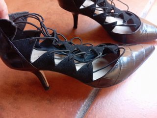 Zapatos Zara Tacón 7cm Talla 37