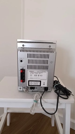 Minicadena Sony HCD NEZ3 Plata