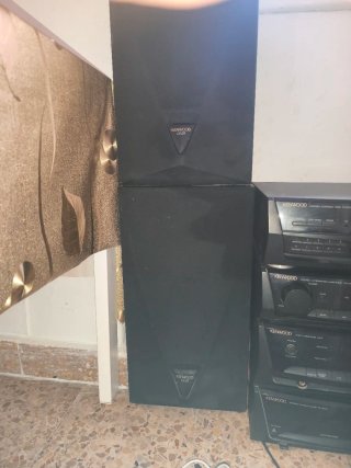 Equipo de música Kenwood conectar con teléfono cab
