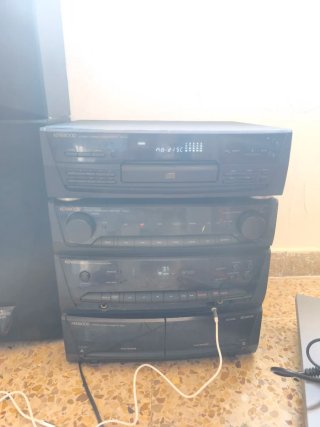 Equipo de música Kenwood conectar con teléfono cab