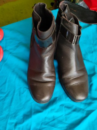 Botines Antea Piel Marrón Talla 38