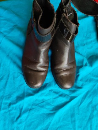 Botines Antea Piel Marrón Talla 38