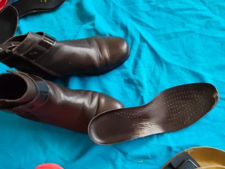 Botines Antea Piel Marrón Talla 38