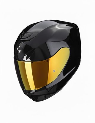 Casco Scorpion Exo-391 Negro Brillo