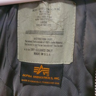 Alpha Industries Chaqueta Made in USA 90s