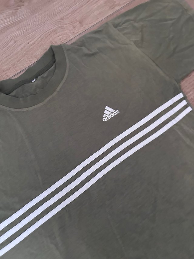 Camiseta Adidas Vintage Verde Bosque