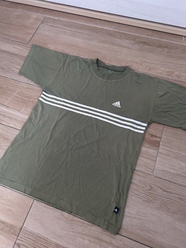Camiseta Adidas Vintage Verde Bosque