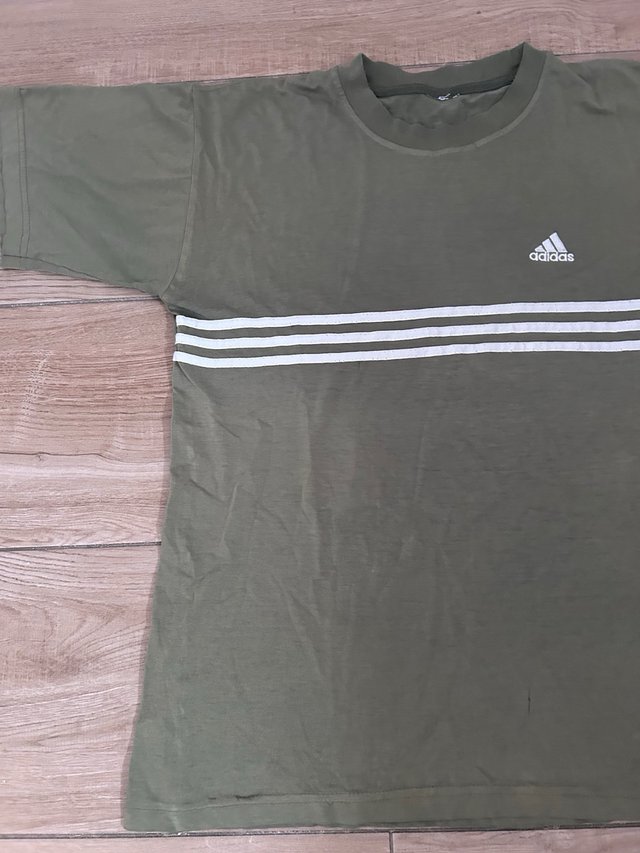 Camiseta Adidas Vintage Verde Bosque