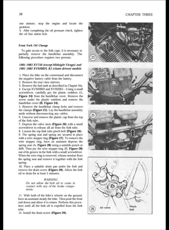 Manual Taller Yamaha XV535-1100 Virago 1981-2003