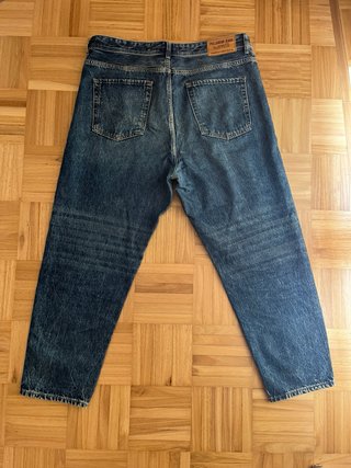 Pantalón vaquero Pull&Bear Loose azul T.44