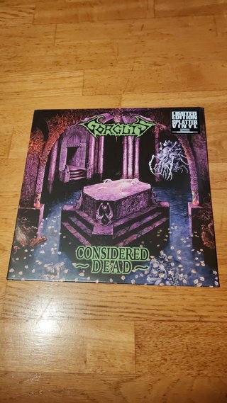 GORGUTS - Considered Dead LP, Vinilo Splatter, Ed.