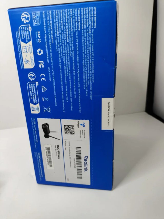 Cámara Vigilancia Reolink 5MP WiFi Exterior 2.4GHz