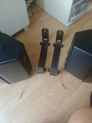 2 Altavoces Ecler Ambit 108 con soporte original