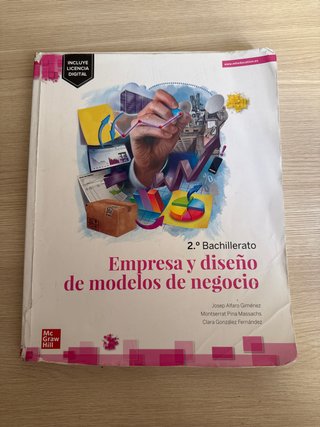 Empresa y diseño de modelos de negocio 2o Bachi...