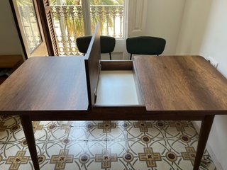 Mesa de comedor 129cm.Extensible a 165cm