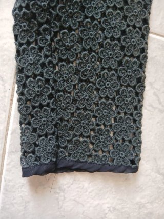 Chaqueta encaje manga larga talla S