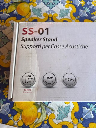 Supporto casse acustiche SS-01 Jellyline  2 coppie