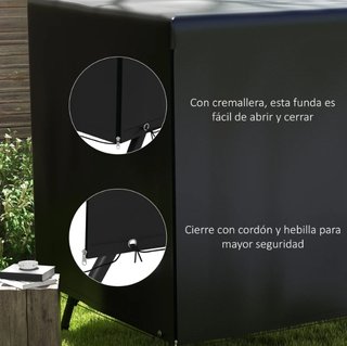 Funda Impermeable para Balancín Negro