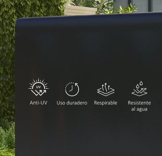 Funda Impermeable para Balancín Negro