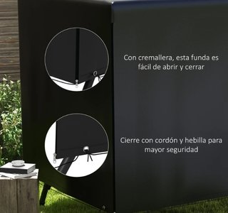 Funda Impermeable para Balancín Negro