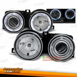 FAROS CON OJOS DE ANGEL PARA BMW SERIE 3 E30 (82-