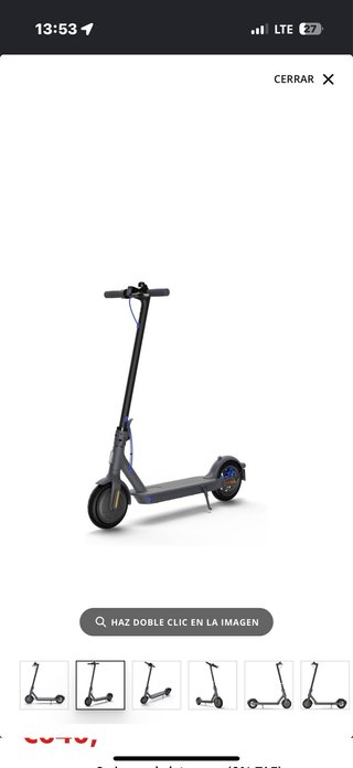 Patinete Eléctrico Xiaomi Mi Electric Scooter 3 (C