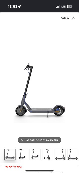 Patinete Eléctrico Xiaomi Mi Electric Scooter 3 (C