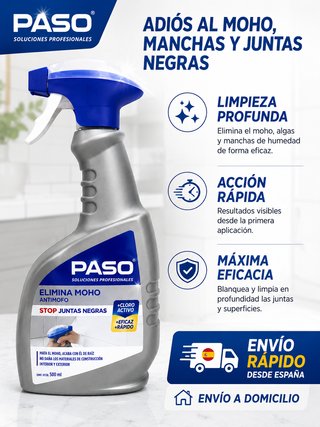 PASO Spray Antimoho 500ml Elimina Moho