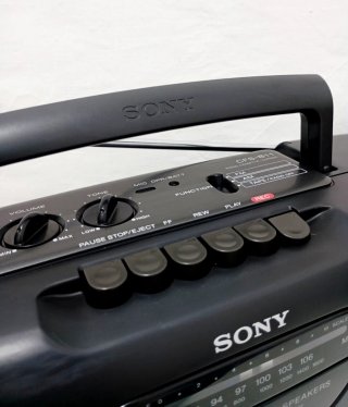 Radio Cassette Sony Vintage Años 90