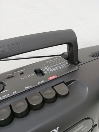 Radio Cassette Sony Vintage Años 90