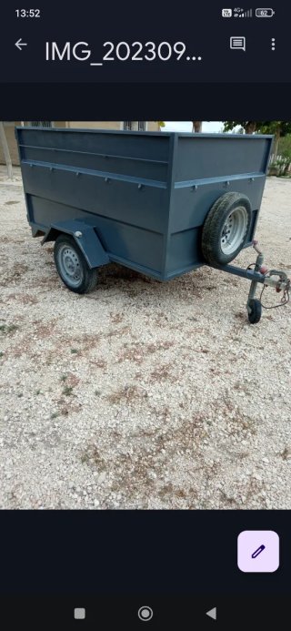 Remolque Masimo 750kg con documentación