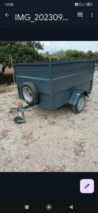 Remolque Masimo 750kg con documentación