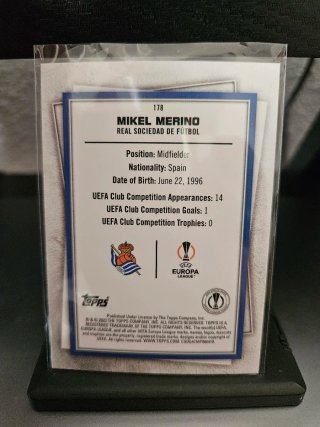 Lote Cartas Molten Rare Topps Superstars UEFA