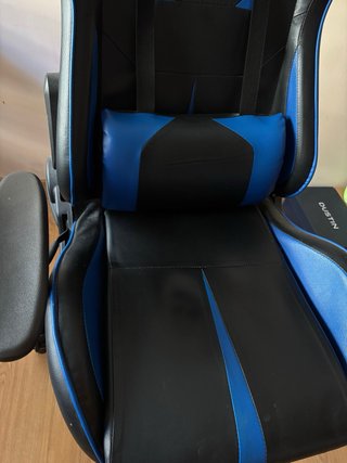 Silla Gaming Negra y Azul