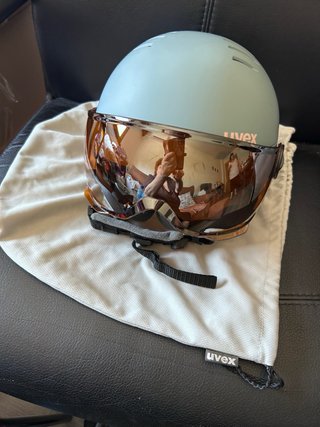 Casco de esquí infantil Uvex Visor